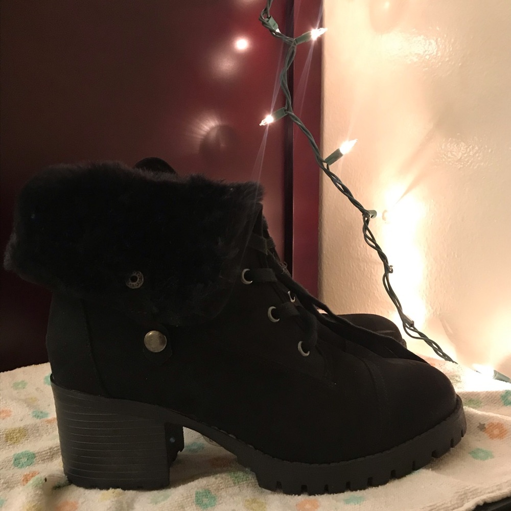 Bamboo High Heel Booties